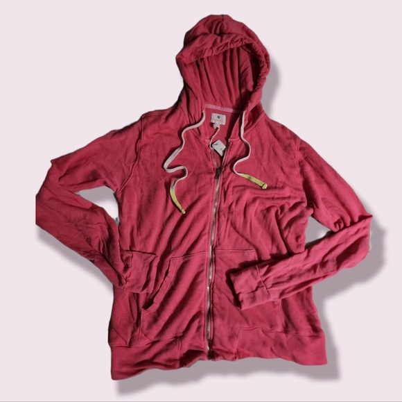 Sundry Jackets & Coats Sundry Neon Sun Zip Hoodie Poshmark